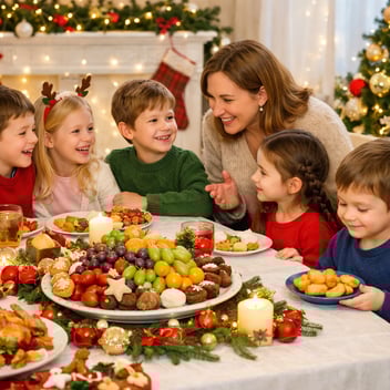 Niños en las fiestas